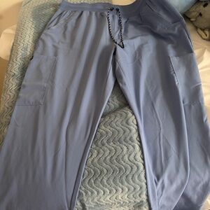 Light Blue Scrub Pants